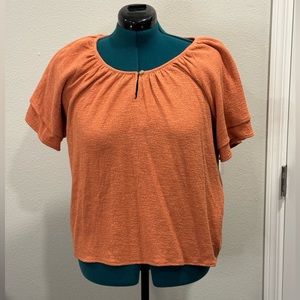 NWT Madewell short sleeve blouse